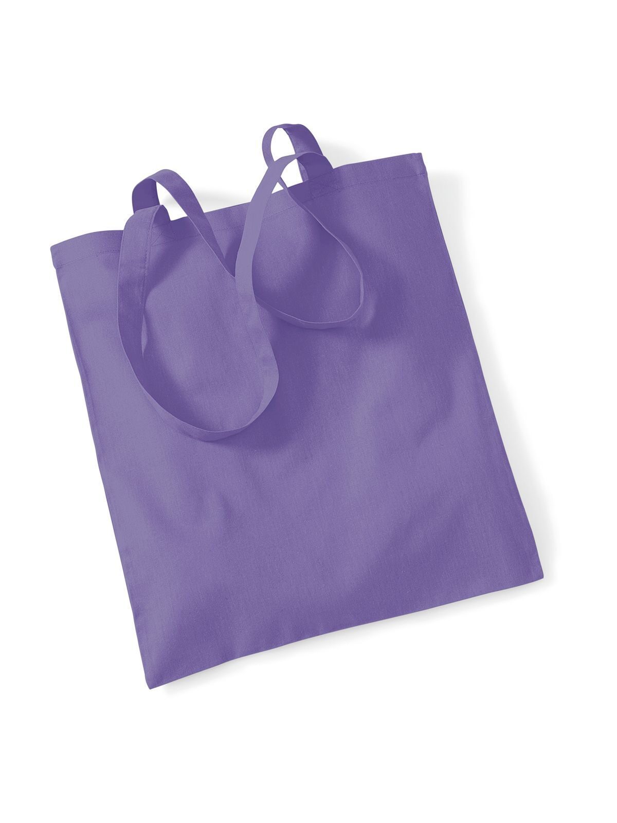 Shopper Bag For Life - Long Handles Herren Tasche / Rucksack – Westford Mill – Farbe Violett – individuell veredelbar