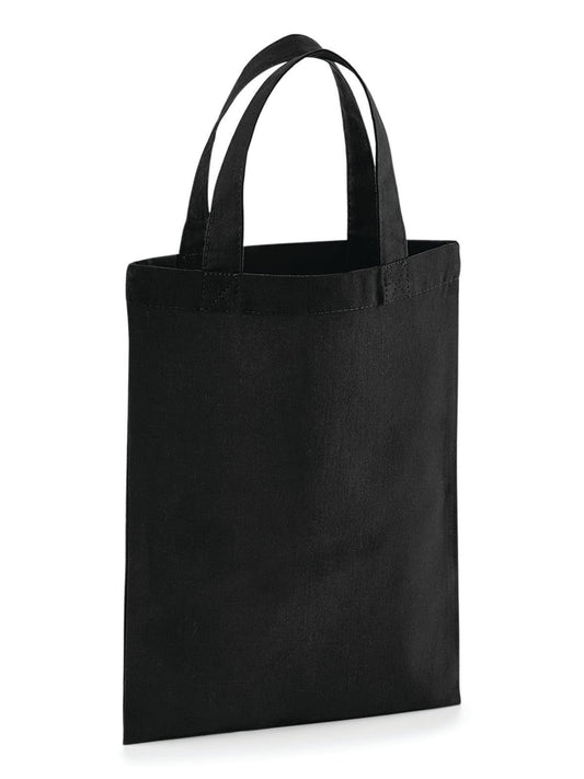 Cotton Party Bag for Life Herren Tasche / Rucksack – Westford Mill – Farbe Schwarz – individuell veredelbar