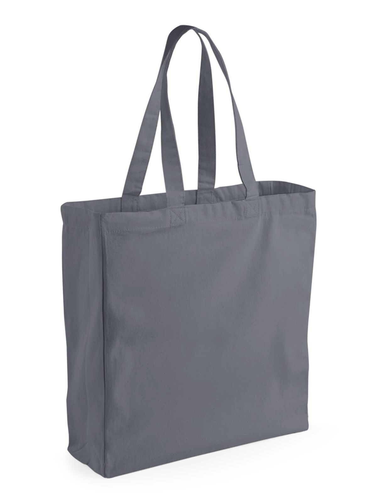 Canvas Classic Shopper Herren Tasche / Rucksack – Westford Mill – Farbe graphite grey – individuell veredelbar