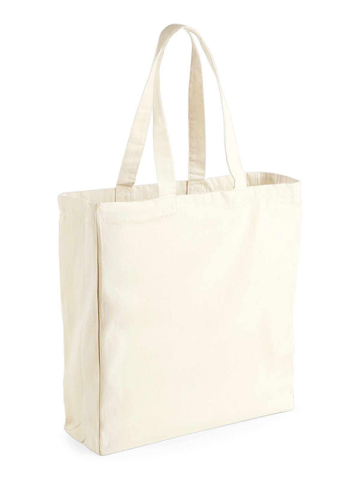 Canvas Classic Shopper Herren Tasche / Rucksack – Westford Mill – Farbe Natur – individuell veredelbar