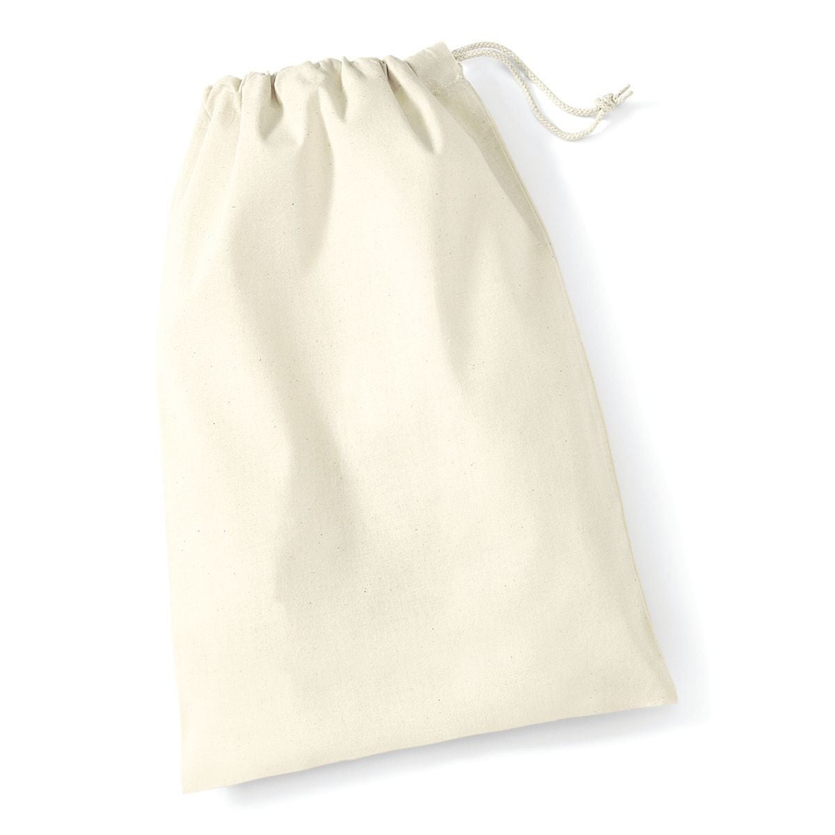 Sacchetto in cotone taglia L Tasche / Rucksack – Westford Mill – Farbe Natur – individuell veredelbar