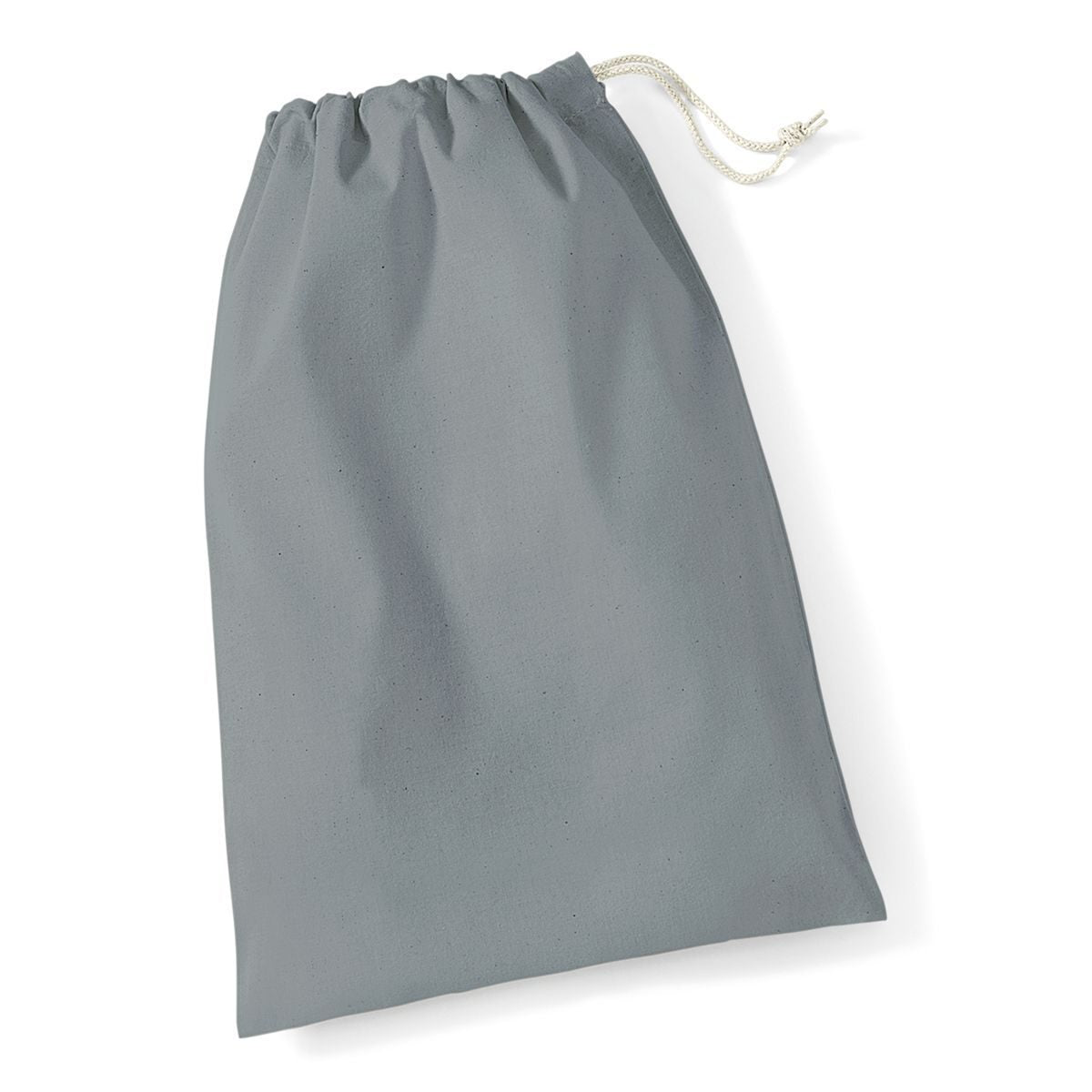 Sacchetto in cotone taglia L Tasche / Rucksack – Westford Mill – Farbe pure grey – individuell veredelbar
