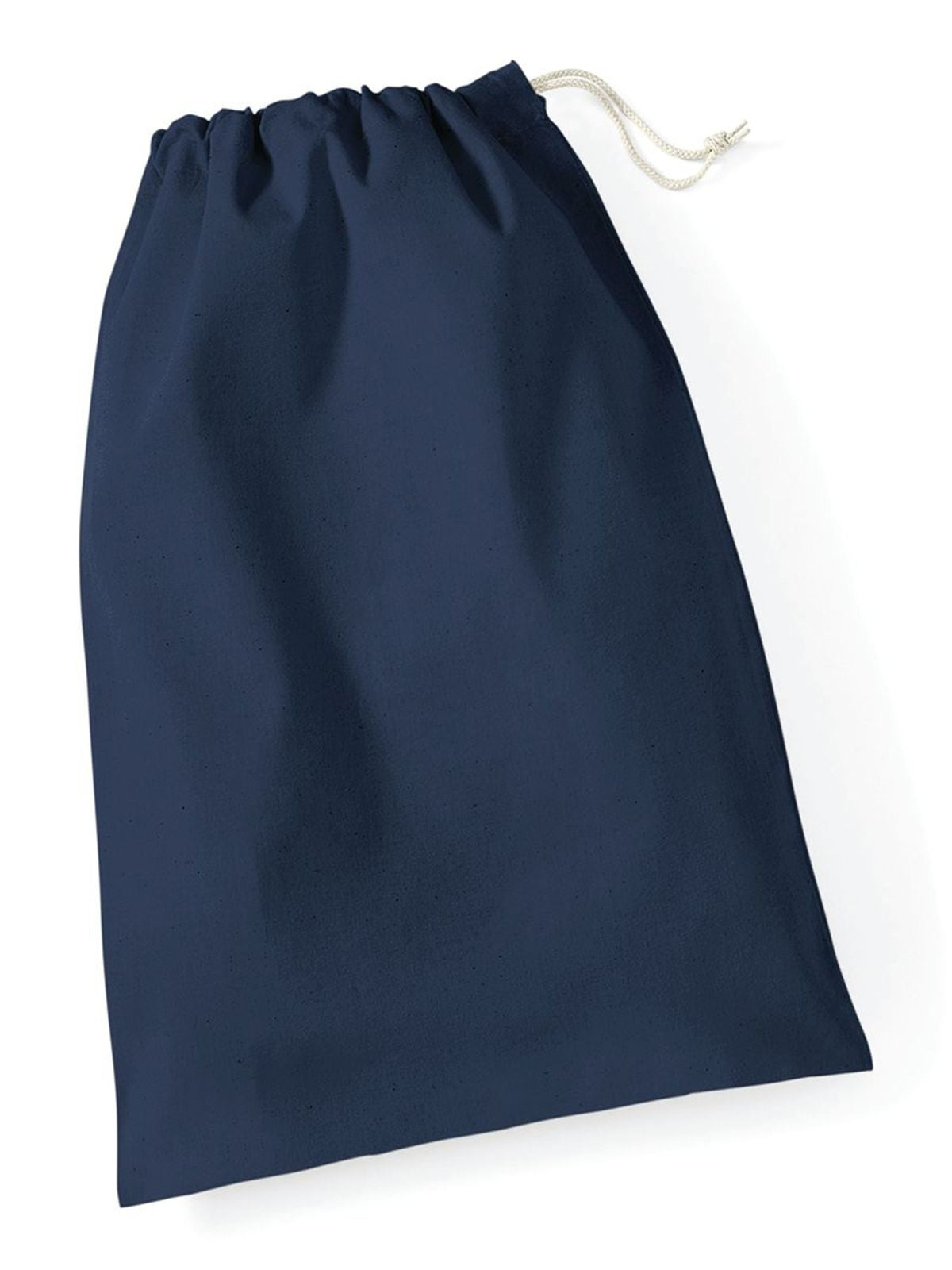 Sacchetto in cotone taglia XL Tasche / Rucksack – Westford Mill – Farbe Navy – individuell veredelbar