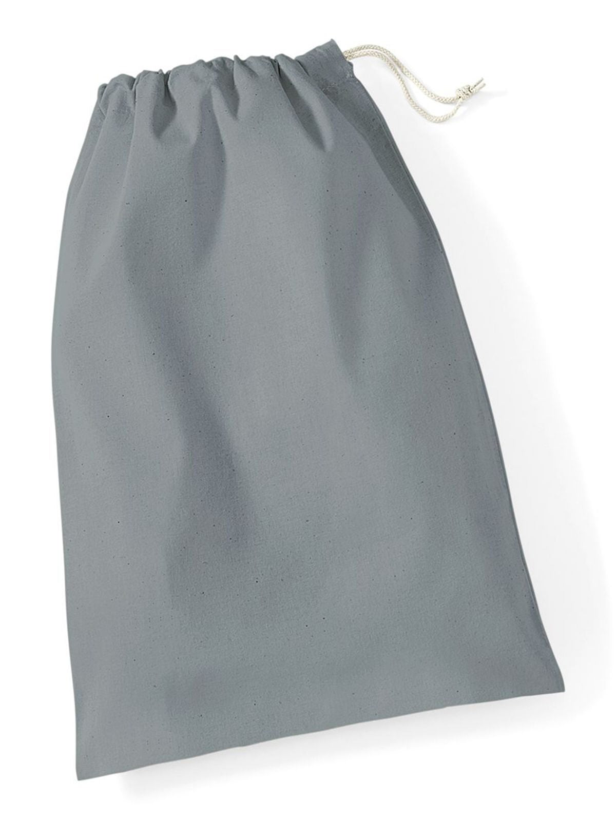 Sacchetto in cotone taglia XL Tasche / Rucksack – Westford Mill – Farbe pure grey – individuell veredelbar