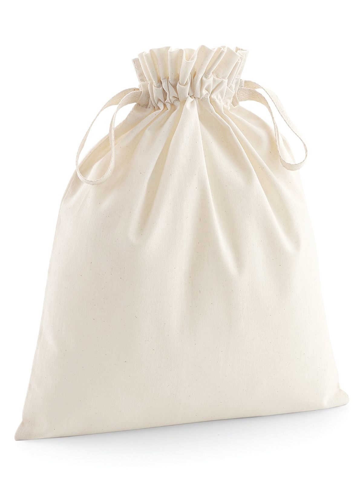 Organic Cotton Draw Cord Bag Herren Tasche / Rucksack – Westford Mill – Farbe Natur – individuell veredelbar