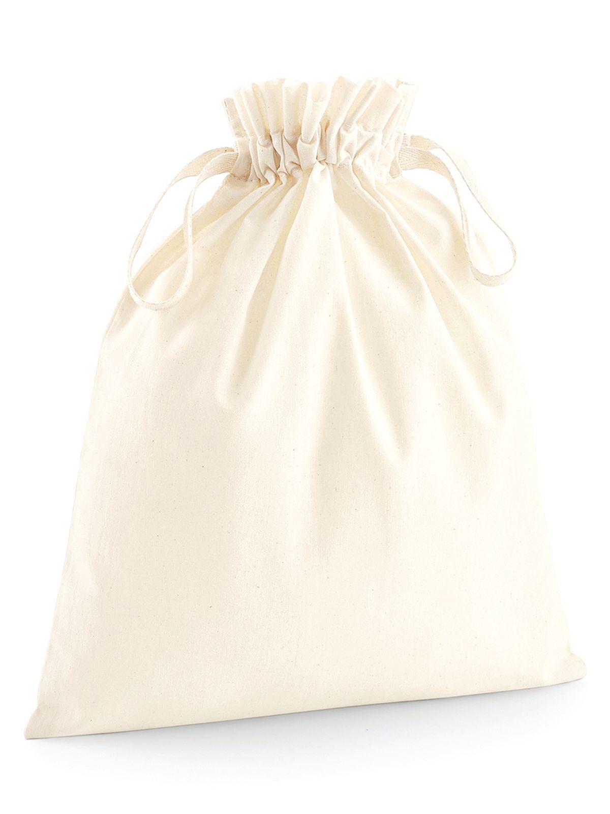 Organic Cotton Draw Cord Bag Herren Tasche / Rucksack – Westford Mill – Farbe Natur – individuell veredelbar
