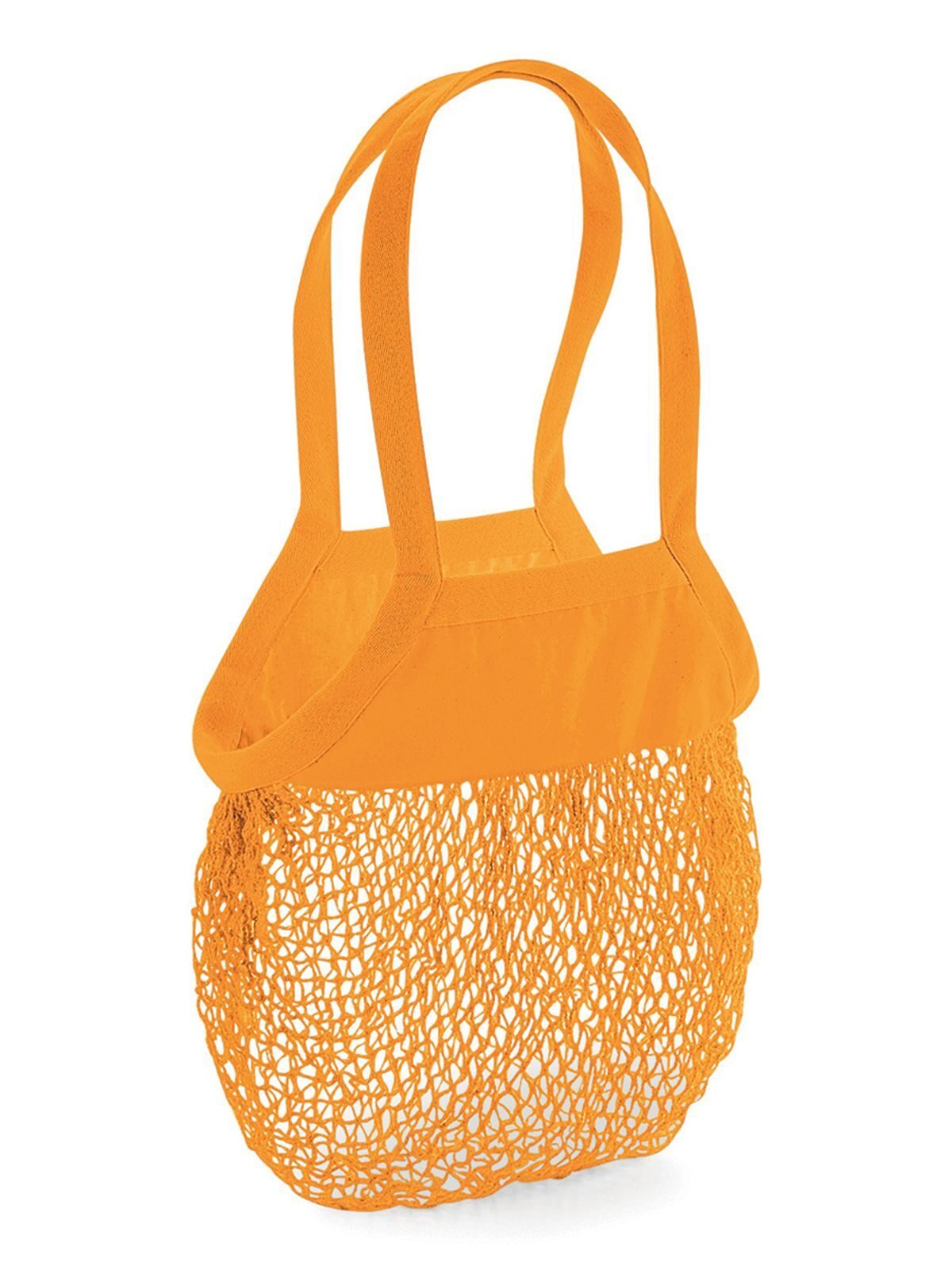 Organic Cotton Mesh Grocery Bag Herren Tasche / Rucksack – Westford Mill – Farbe amber – individuell veredelbar