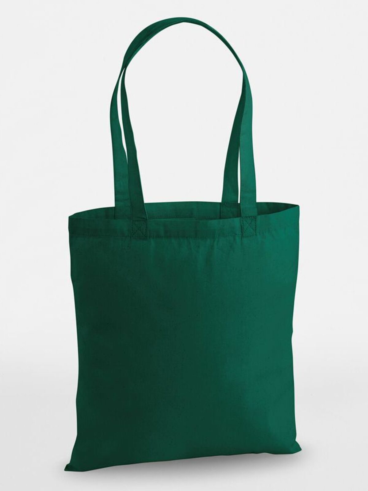 Premium Cotton Tote Herren Tasche / Rucksack – Westford Mill – Farbe bottle green – individuell veredelbar
