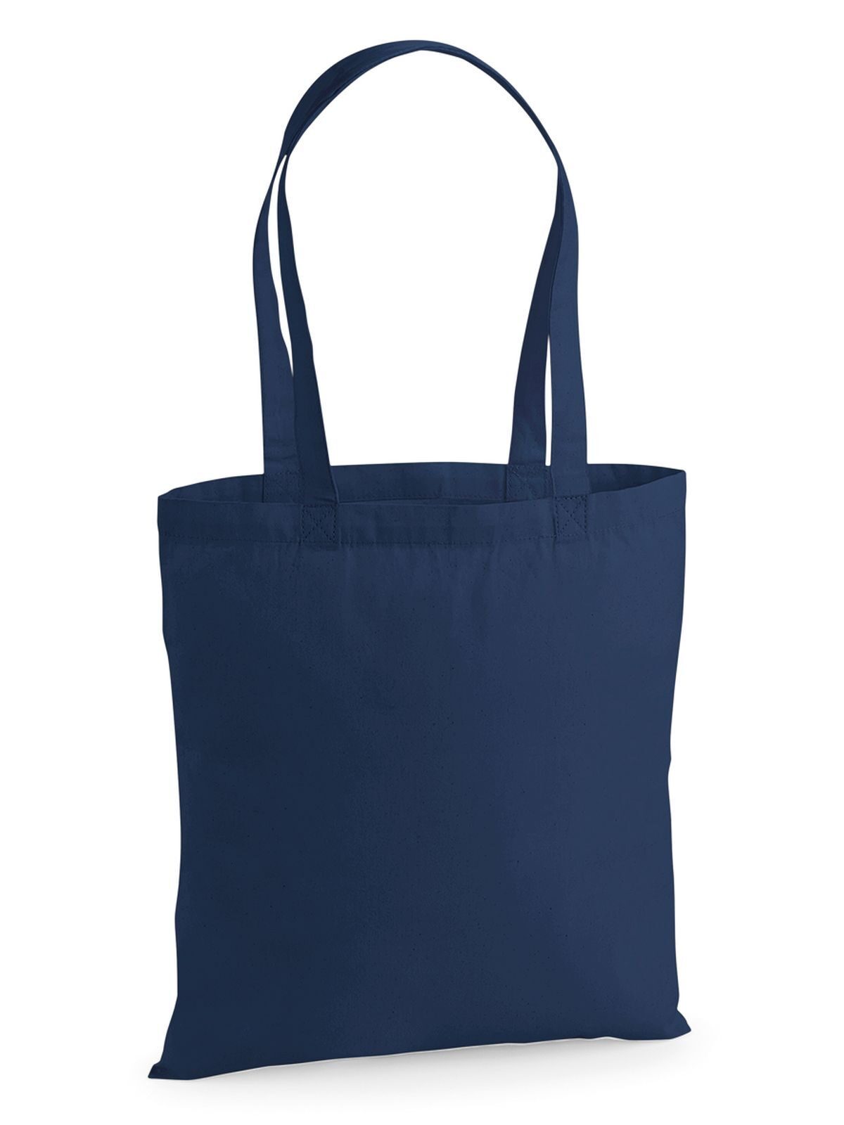 Premium Cotton Tote Herren Tasche / Rucksack – Westford Mill – Farbe french navy – individuell veredelbar