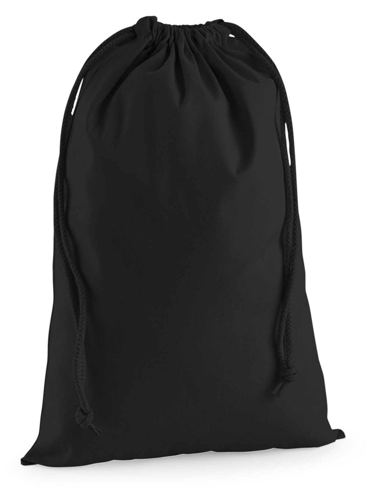 Premium Cotton Stuff Bag XL Herren Tasche / Rucksack – Westford Mill – Farbe Schwarz – individuell veredelbar