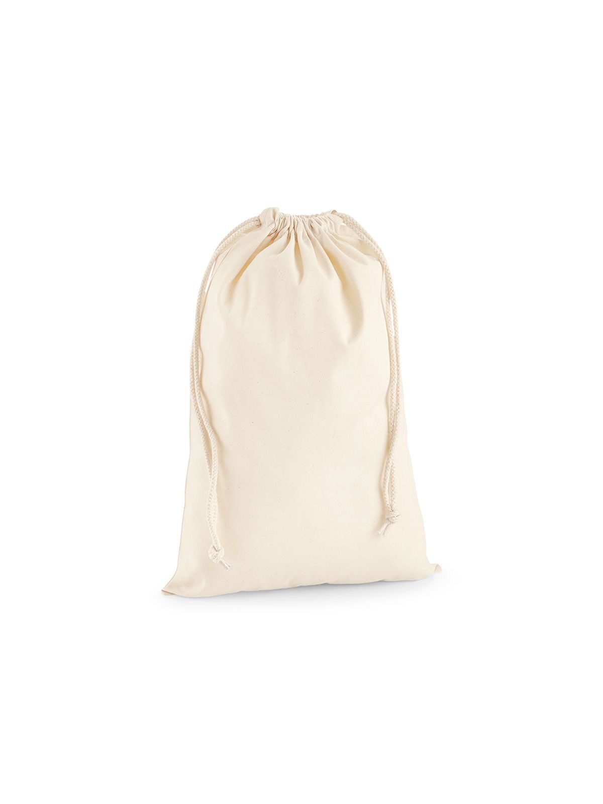 Premium Cotton Stuff Bag XS Herren Tasche / Rucksack – Westford Mill – Farbe Natur – individuell veredelbar