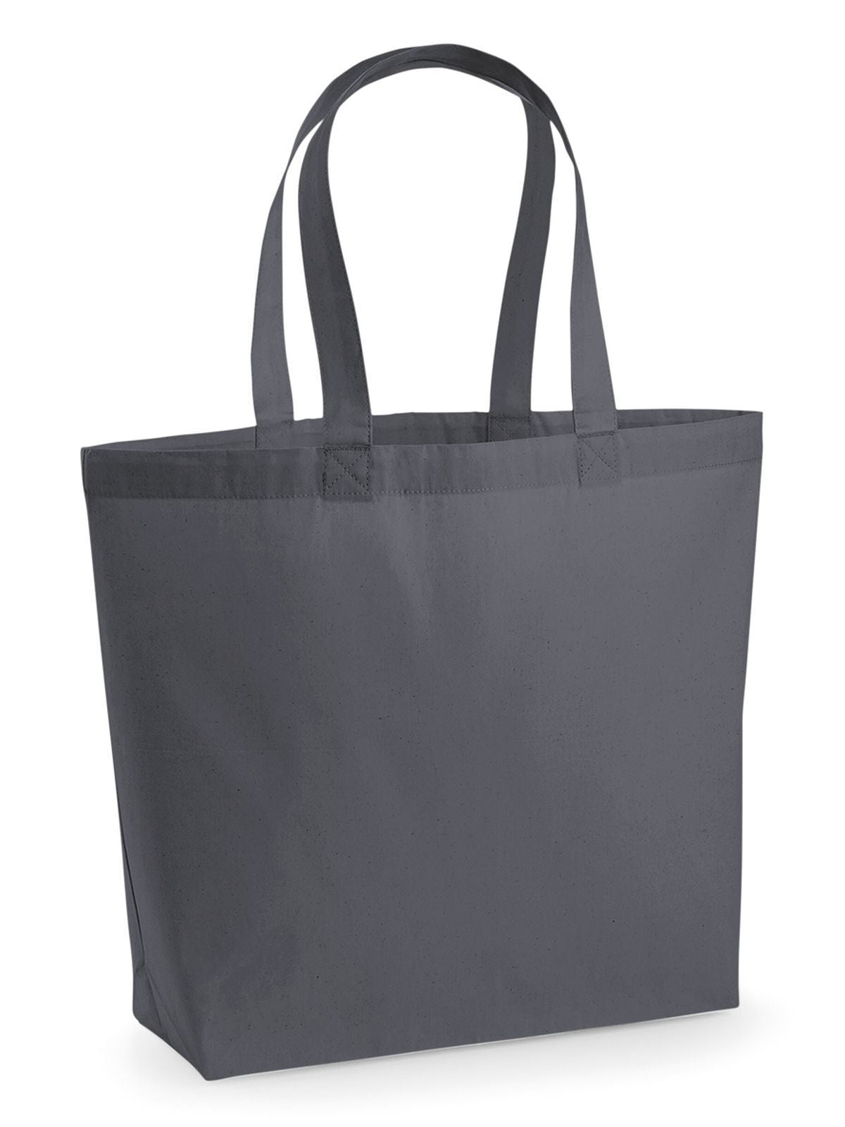 Premium Cotton Maxi Tote Herren Tasche / Rucksack – Westford Mill – Farbe graphite grey – individuell veredelbar