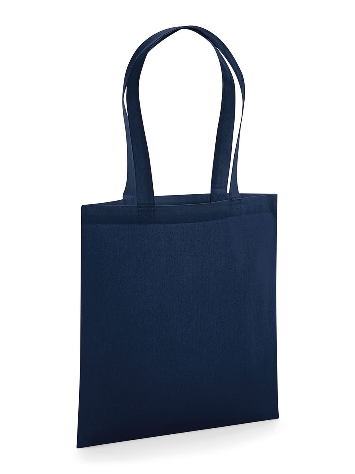 Organic Premium Cotton Tote Herren Tasche / Rucksack – Westford Mill – Farbe french navy – individuell veredelbar