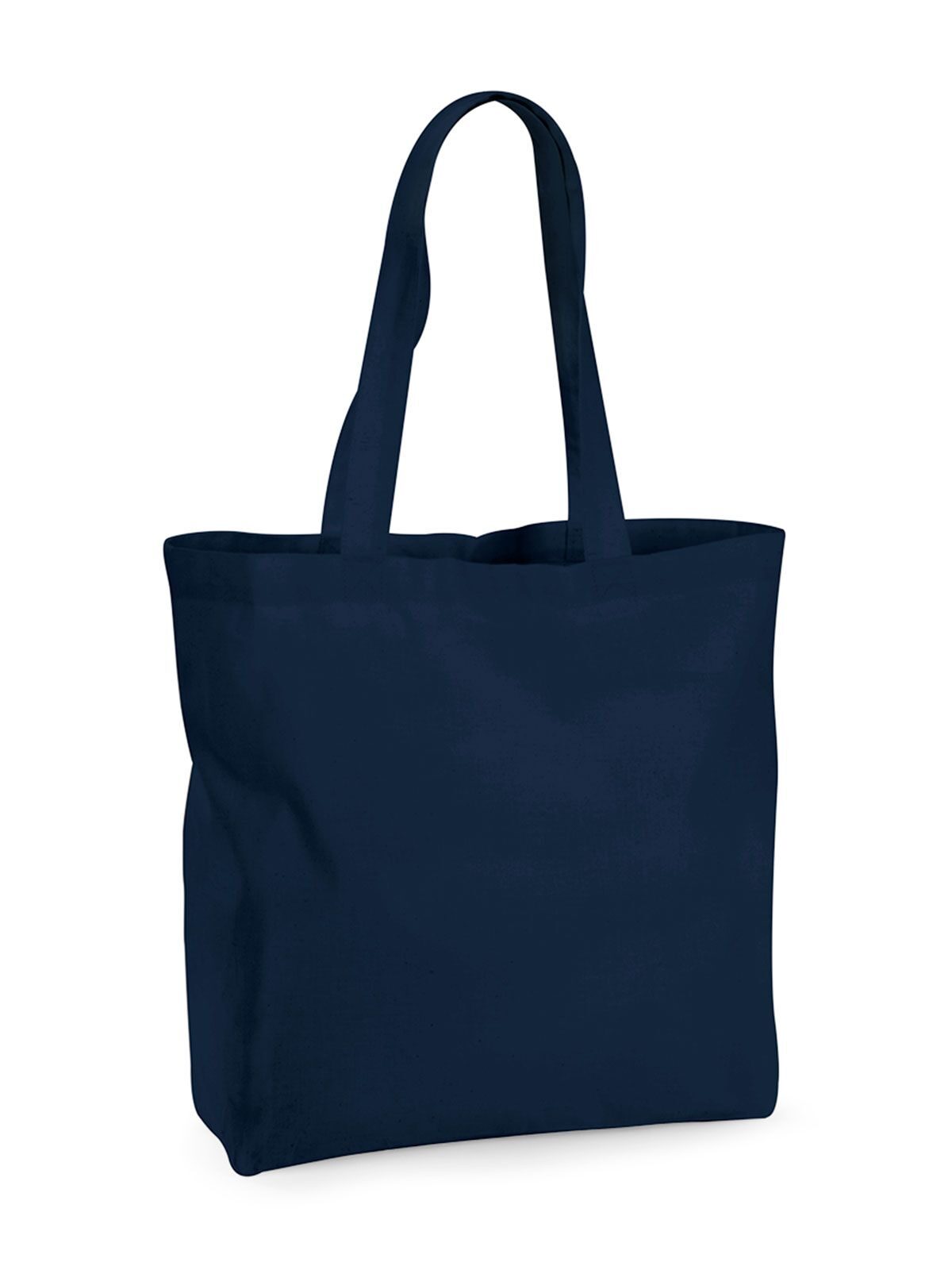 Organic Premium Cotton Maxi Tote Herren Tasche / Rucksack – Westford Mill – Farbe french navy – individuell veredelbar