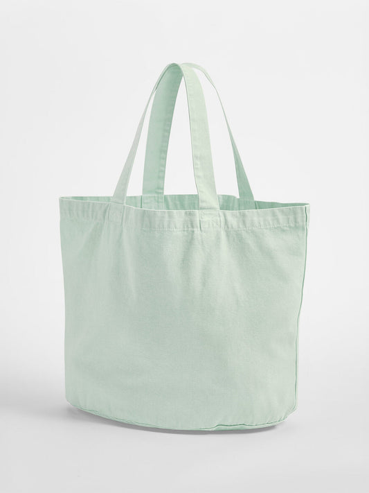 Garment Dyed Shopper Herren Tasche / Rucksack – Westford Mill – Farbe vintage aqua – individuell veredelbar