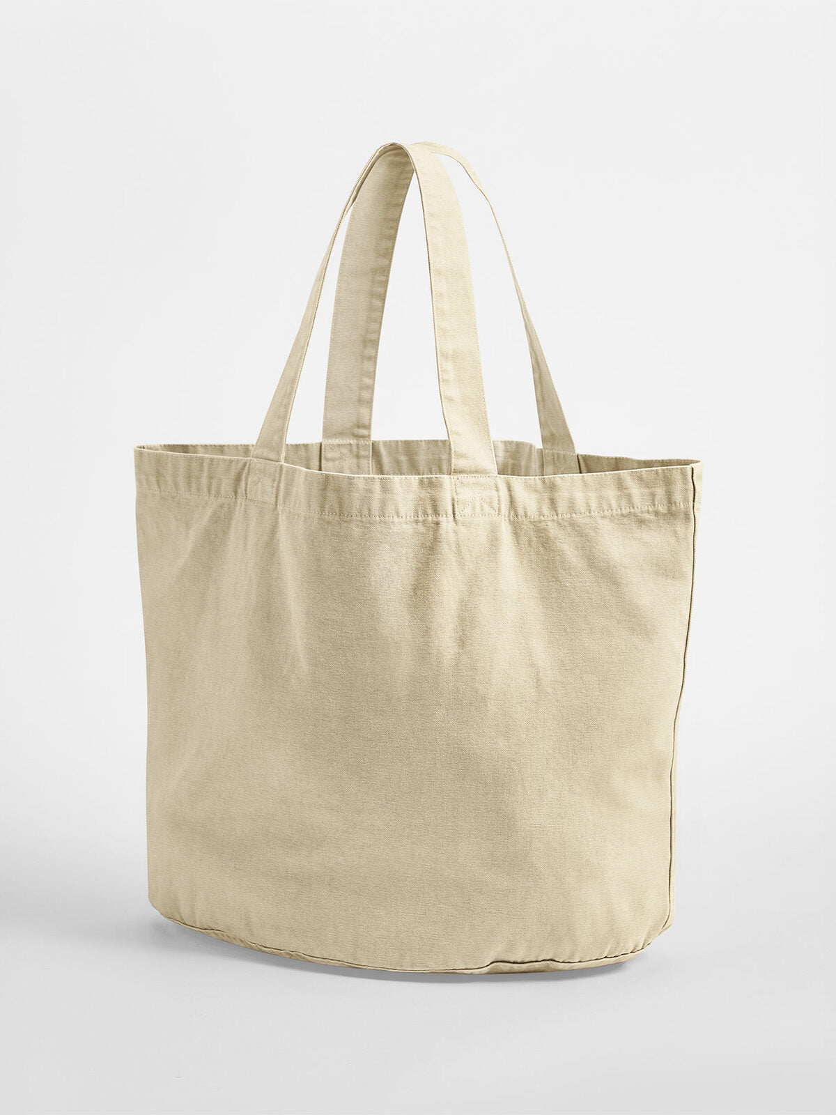 Garment Dyed Shopper Herren Tasche / Rucksack – Westford Mill – Farbe vintage sand – individuell veredelbar