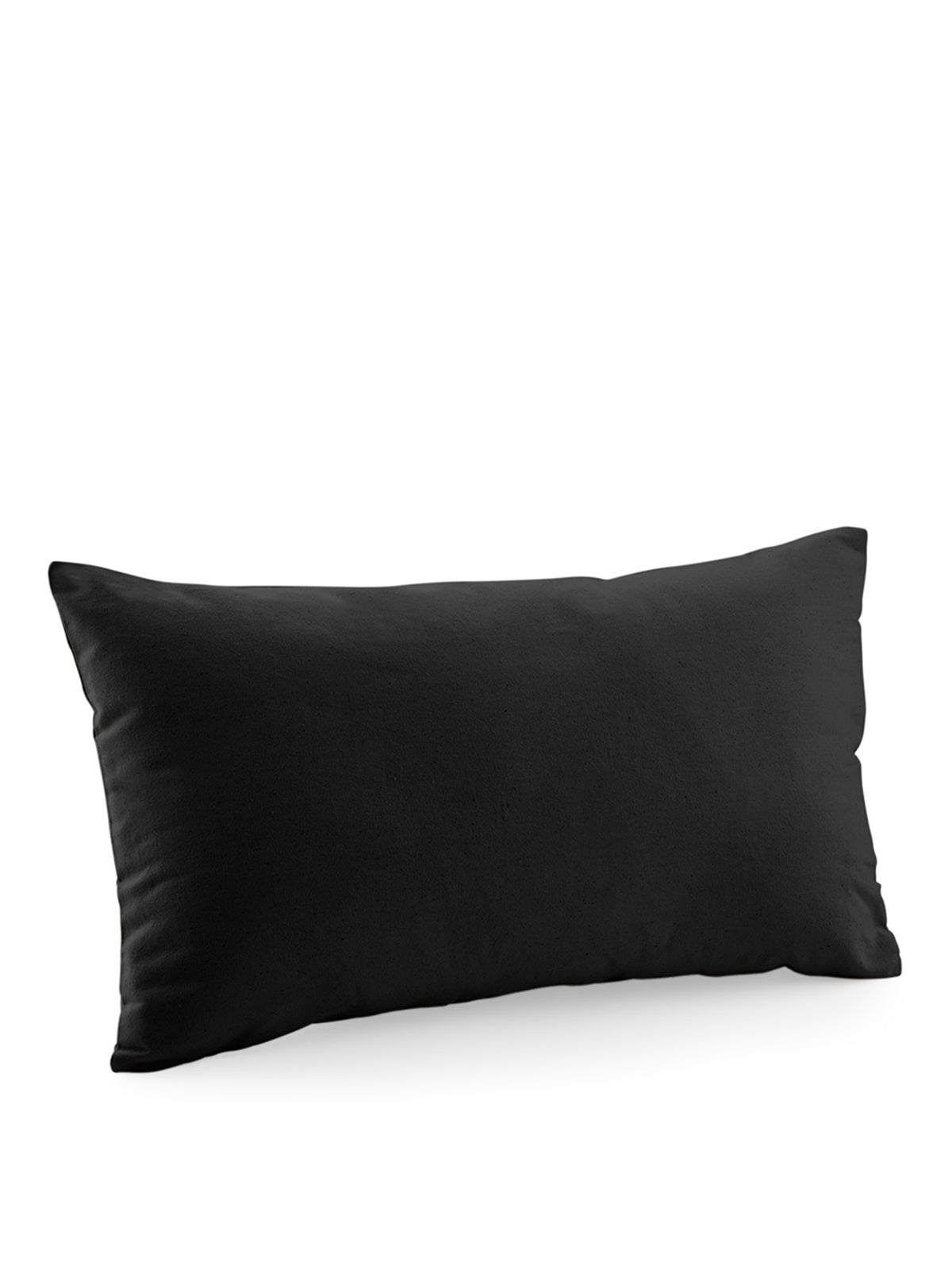Fairtrade Cotton Canvas Cushion Cover Herren Handtuch – Westford Mill – Farbe Schwarz – individuell veredelbar