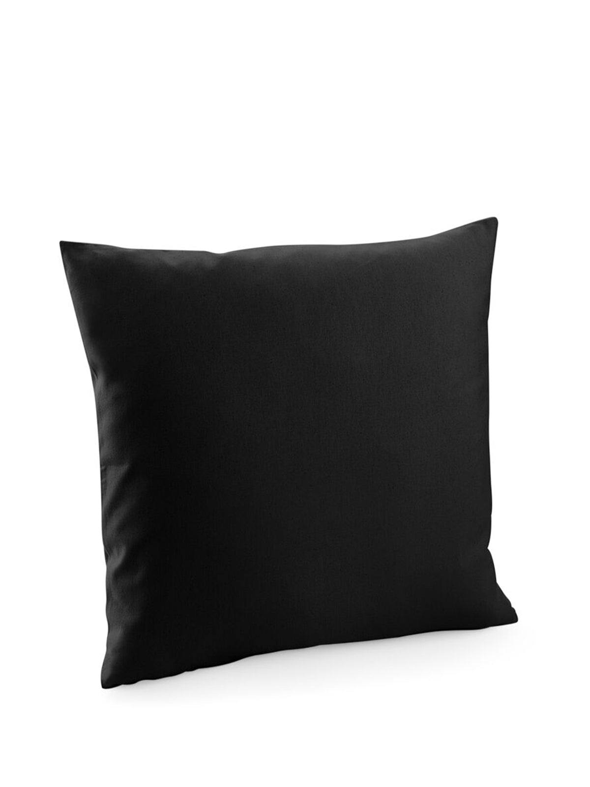 Fairtrade Cotton Canvas Cushion Cover Herren Handtuch – Westford Mill – Farbe Schwarz – individuell veredelbar