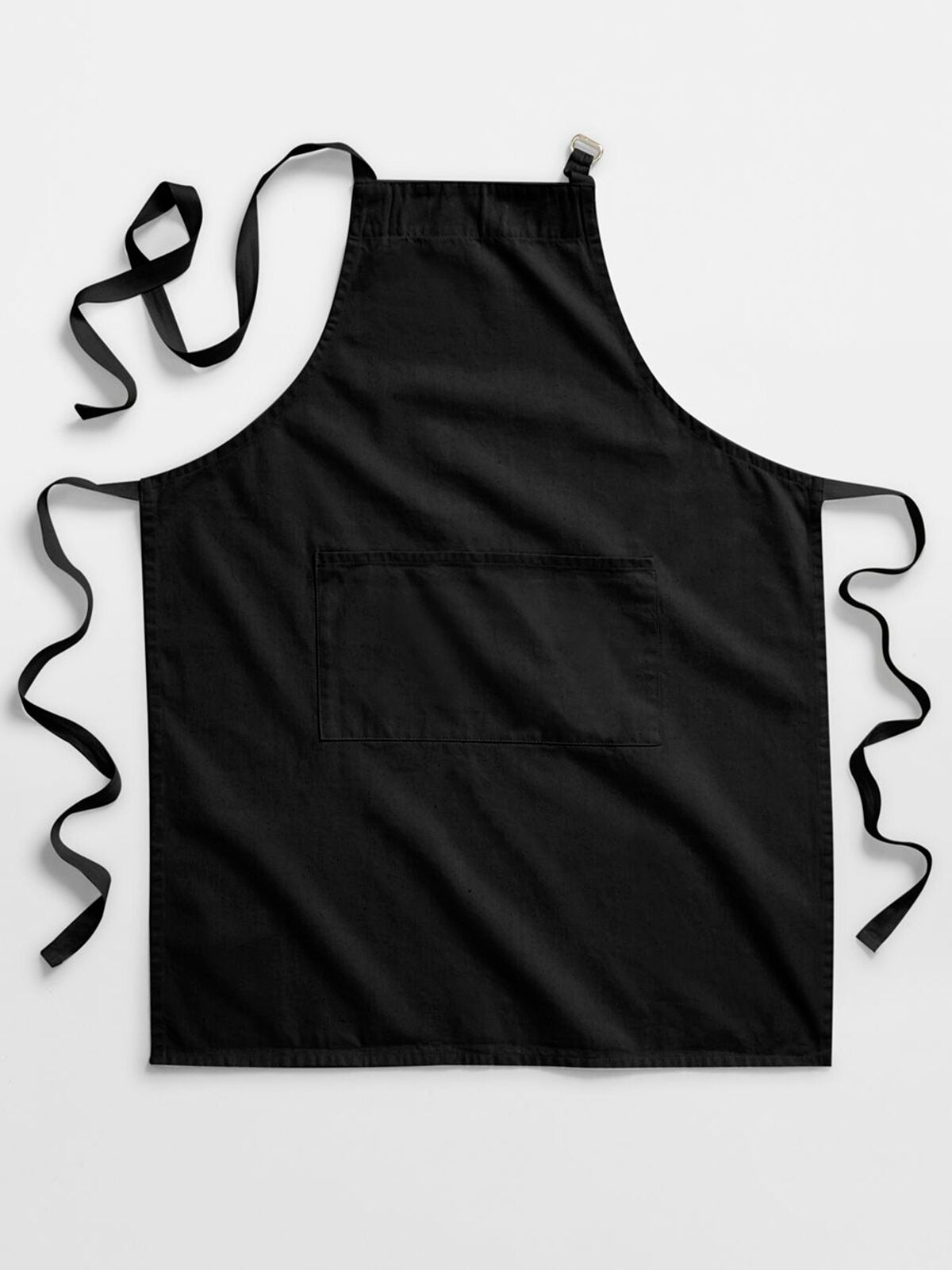 Fairtrade Cotton Adult Craft Apron Herren Schürze / Kasack – Westford Mill – Farbe Schwarz – individuell veredelbar