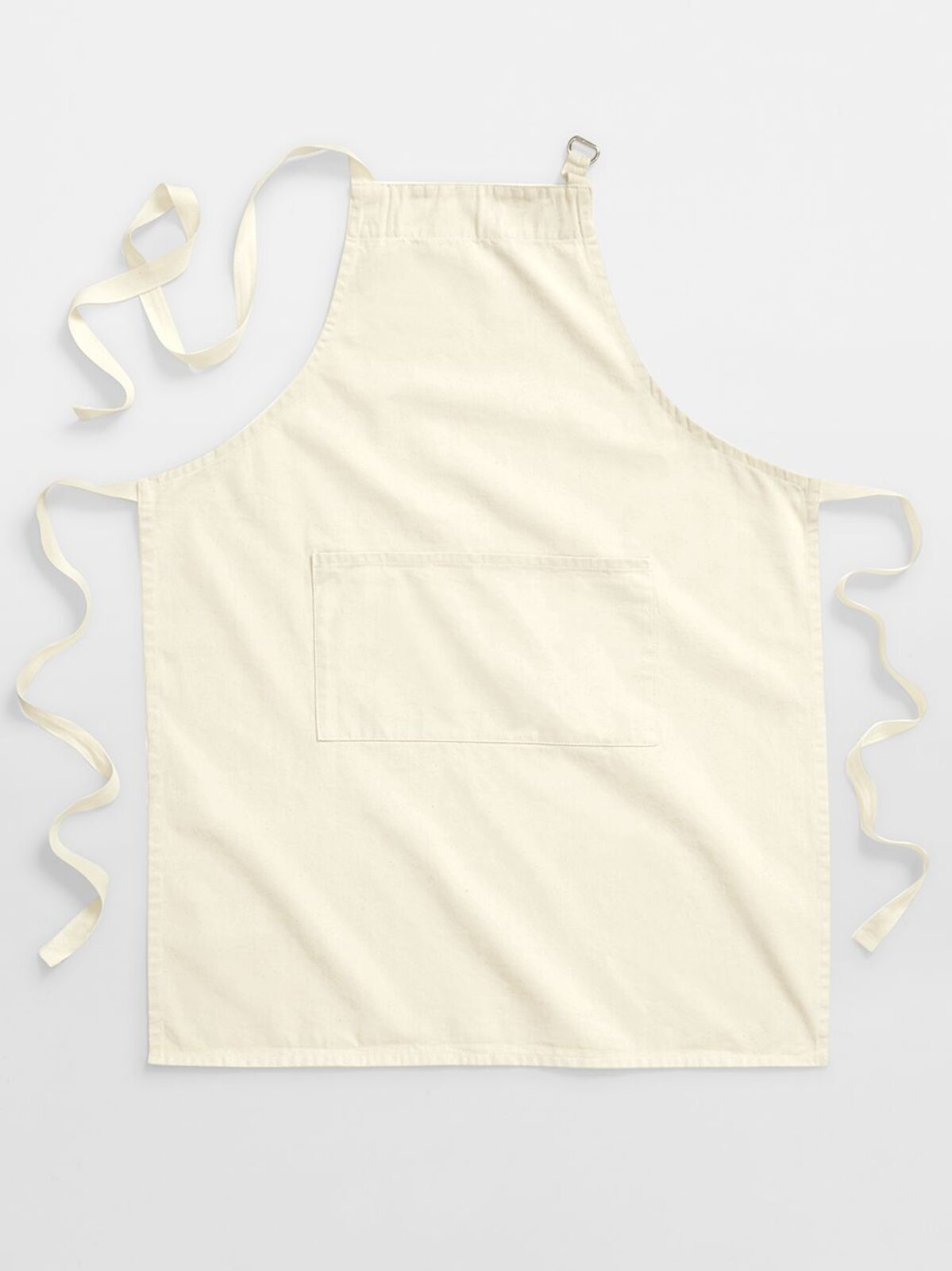 Fairtrade Cotton Adult Craft Apron Herren Schürze / Kasack – Westford Mill – Farbe Natur – individuell veredelbar