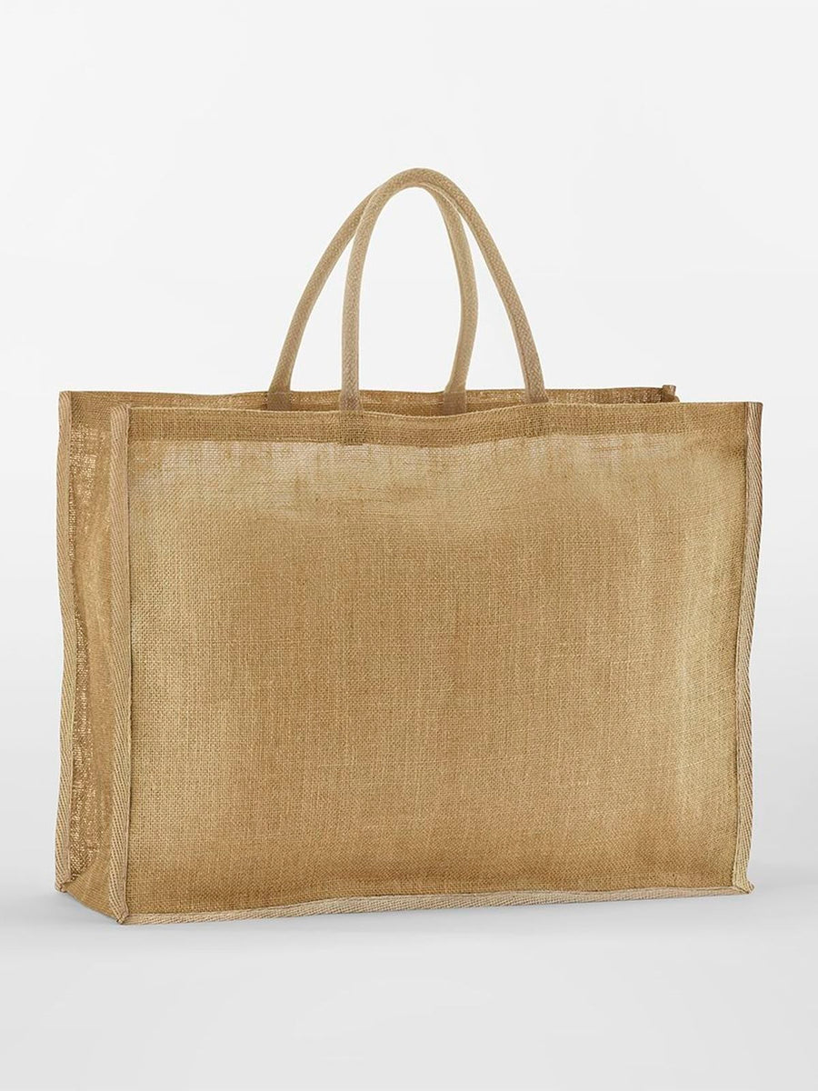 Natural Starched Jute Market Shopper Men's Bag / Backpack – Westford Mill