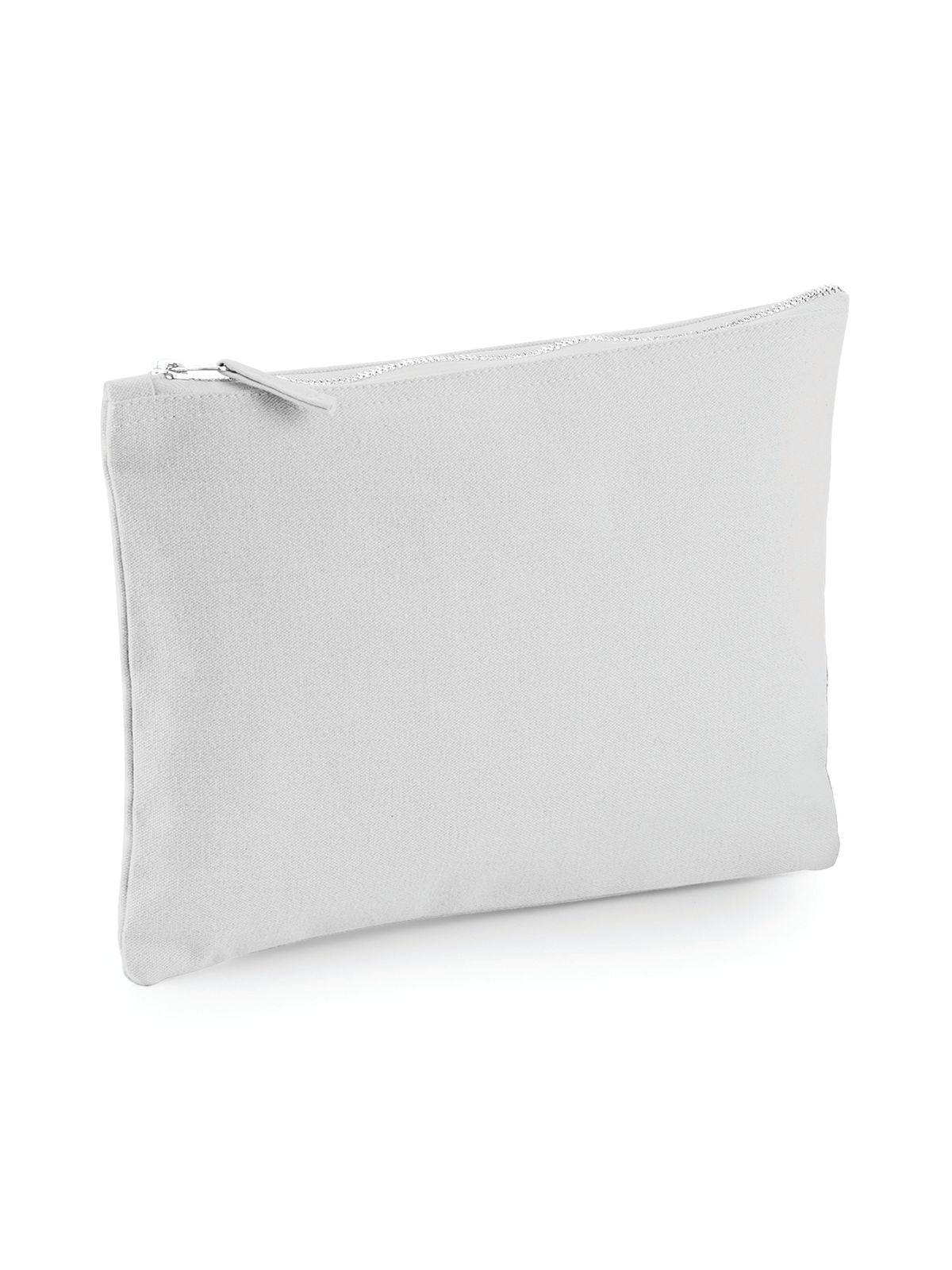 Canvas Accessory Pouch M Herren Tasche / Rucksack – Westford Mill – Farbe Hellgrau – individuell veredelbar