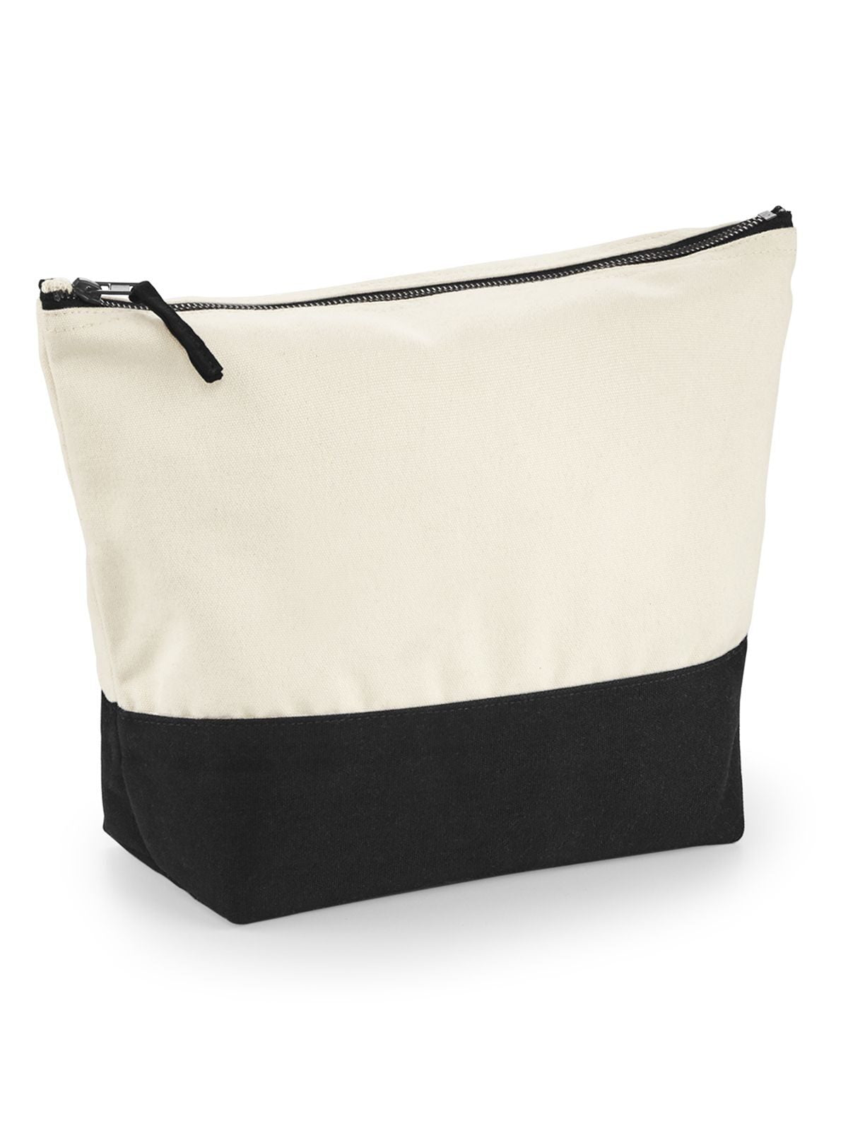 Dipped Base Canvas Accessory Bag L Herren Tasche / Rucksack – Westford Mill – Farbe natural/black – individuell veredelbar