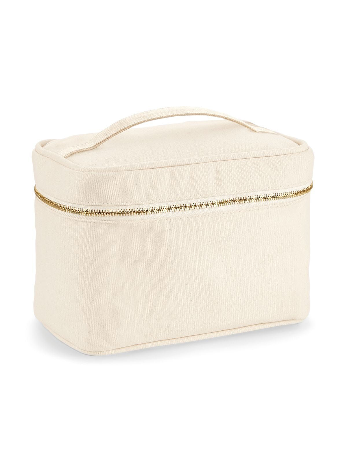 Canvas Vanity Case Herren Tasche / Rucksack – Westford Mill – Farbe Natur – individuell veredelbar
