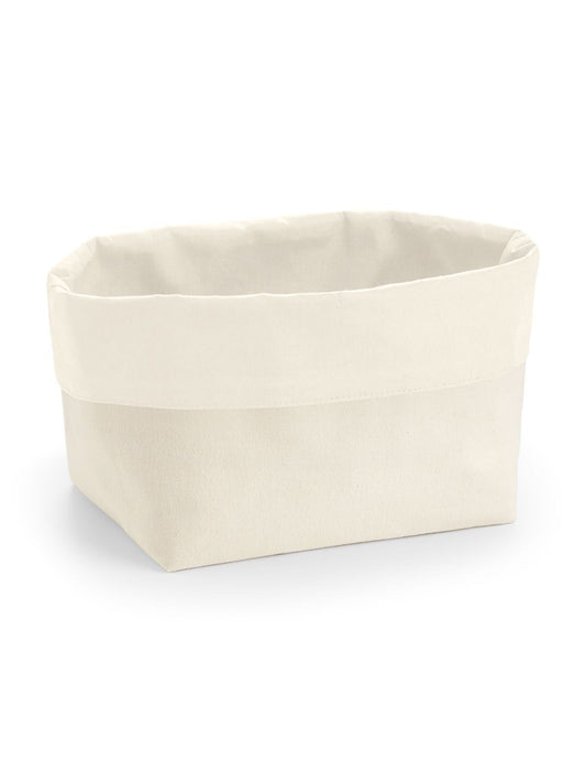 Reversible Canvas Organiser L Herren Tasche / Rucksack – Westford Mill – Farbe Natur – individuell veredelbar