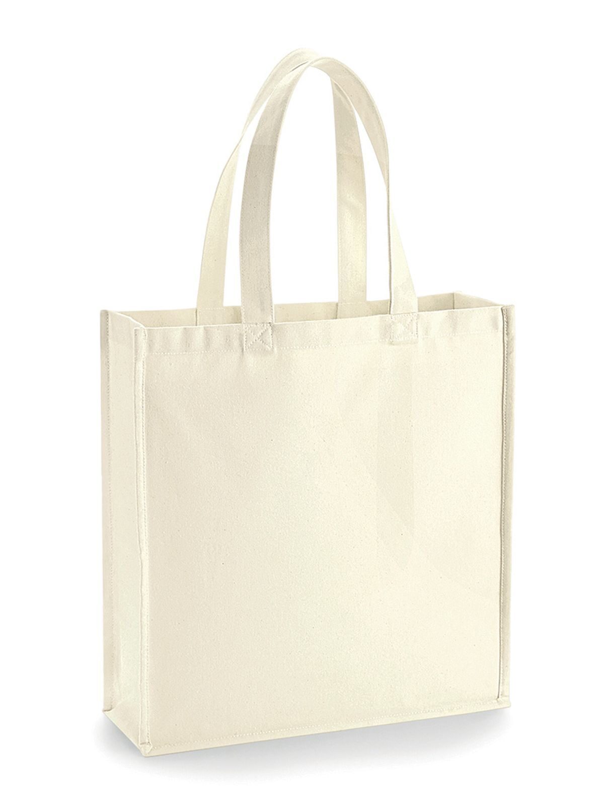 Gallery Canvas Tote Herren Tasche / Rucksack – Westford Mill – Farbe Natur – individuell veredelbar