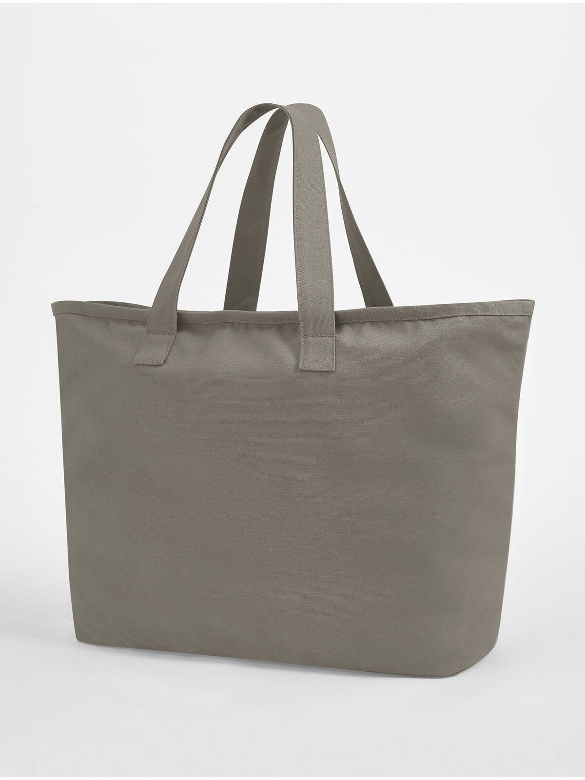 Oversized Heavy Duty Canvas Tote Bag Damen Tasche / Rucksack – Westford Mill – Farbe mushroom – individuell veredelbar