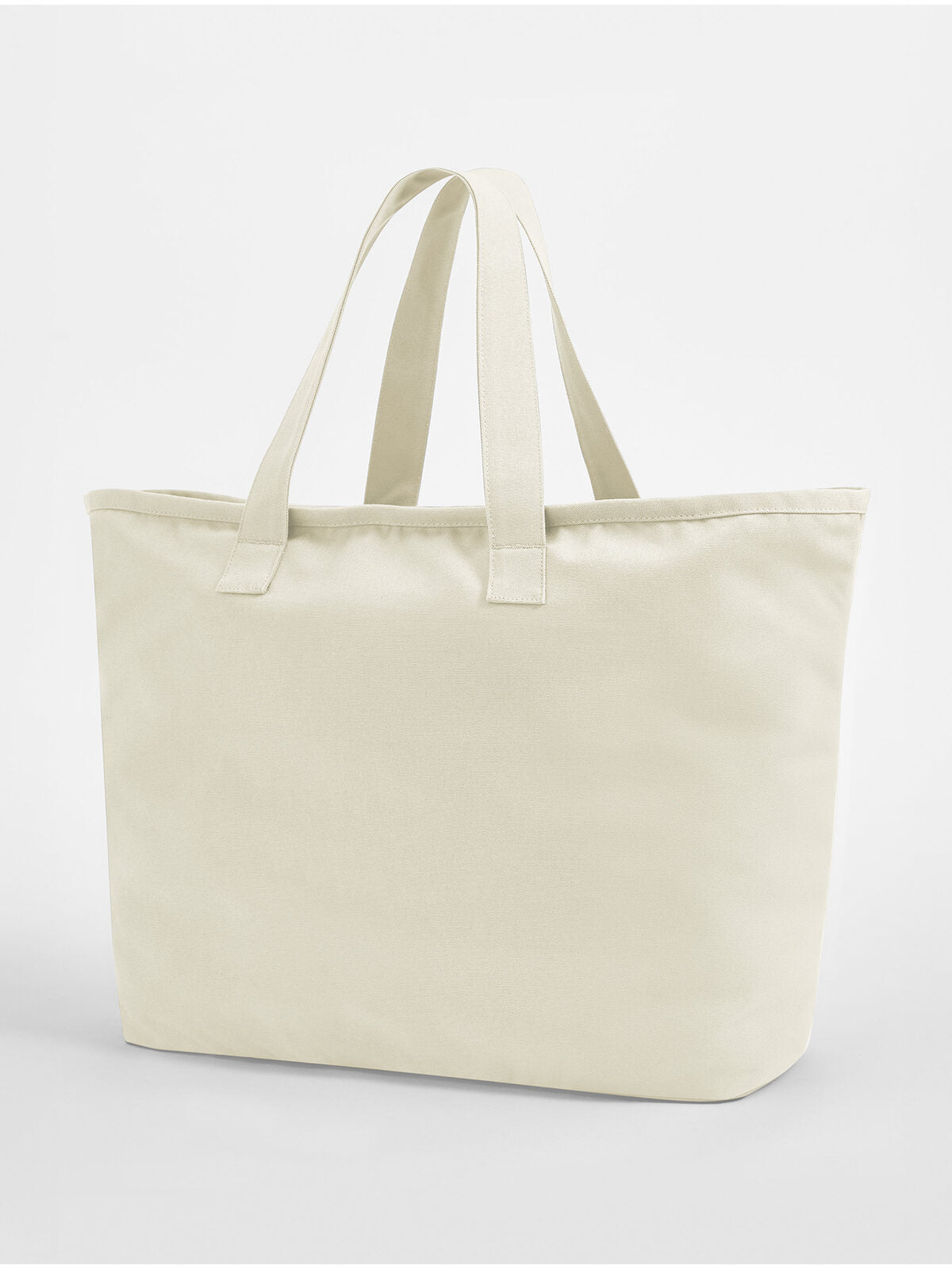 Oversized Heavy Duty Canvas Tote Bag Damen Tasche / Rucksack – Westford Mill – Farbe Natur – individuell veredelbar