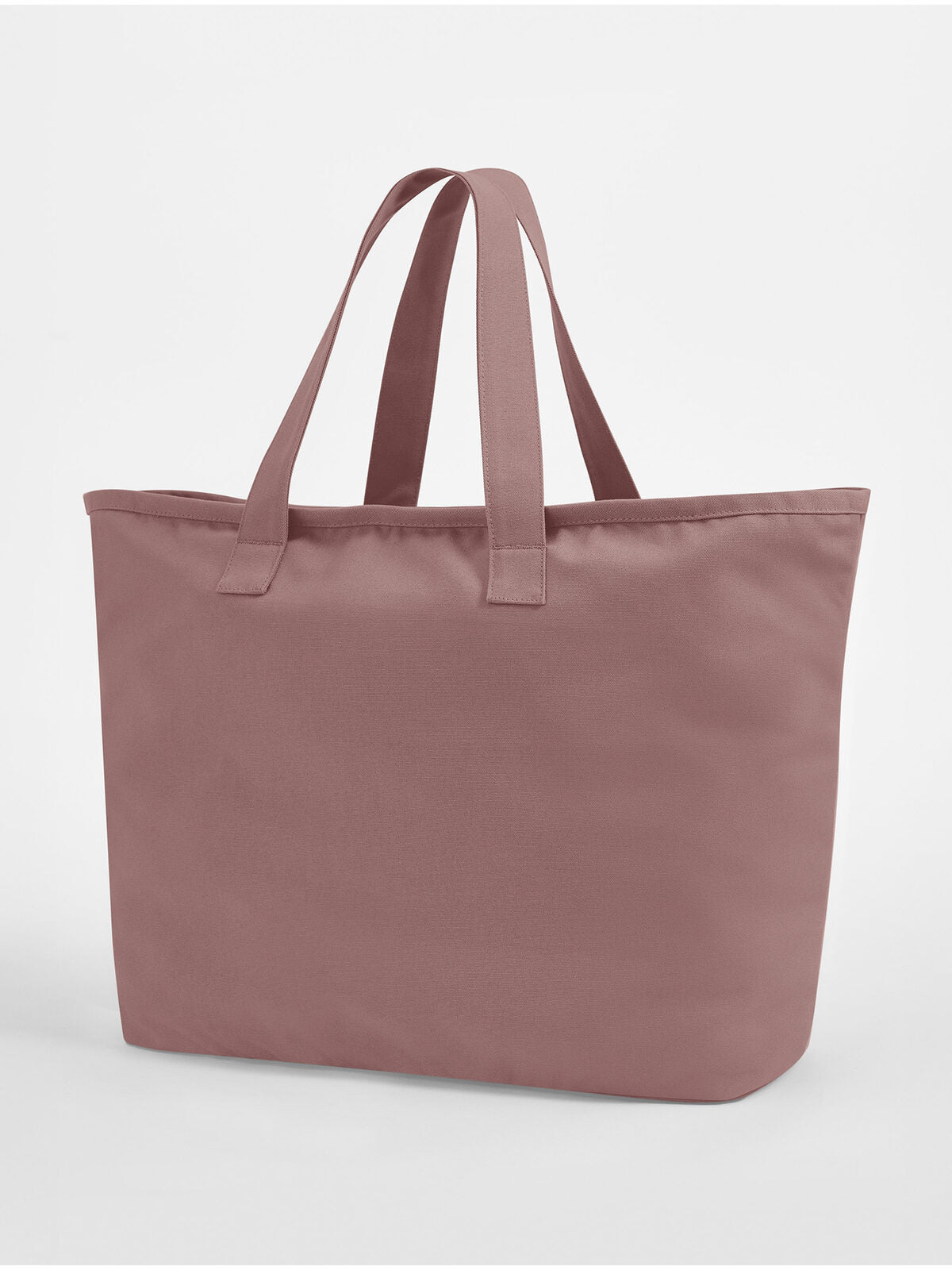 Oversized Heavy Duty Canvas Tote Bag Damen Tasche / Rucksack – Westford Mill – Farbe rose – individuell veredelbar