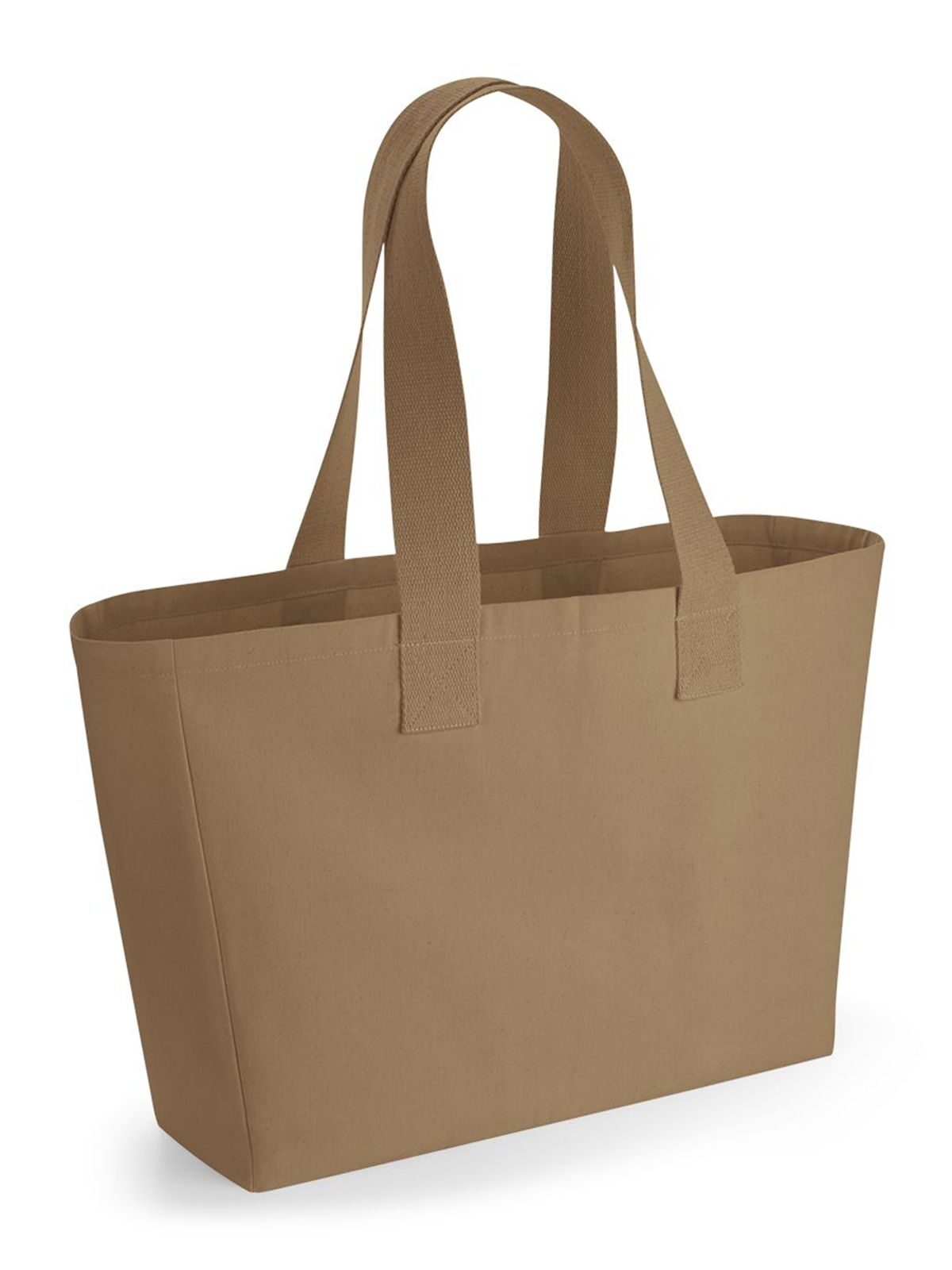 Everyday Canvas Tote Herren Tasche / Rucksack – Westford Mill – Farbe caramel – individuell veredelbar