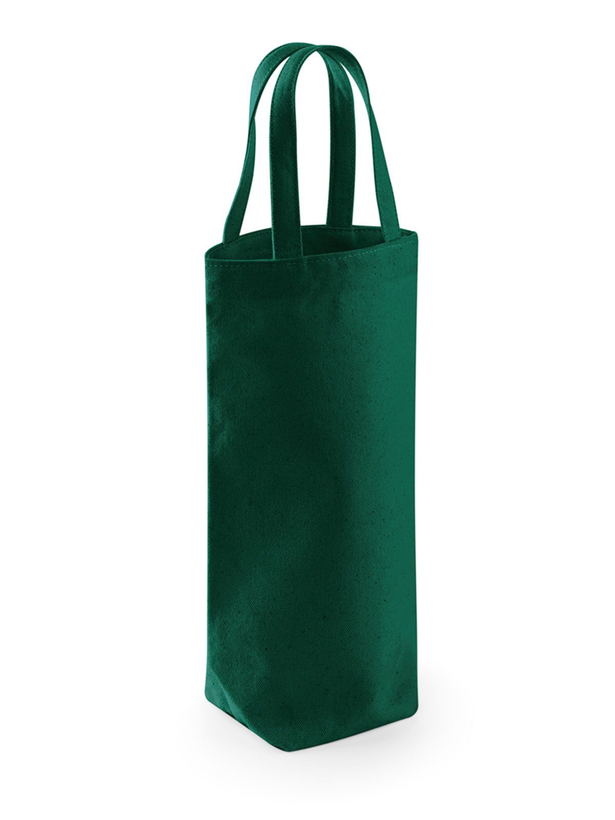 Fairtrade Cotton Bottle Bag Herren Tasche / Rucksack – Westford Mill – Farbe bottle green – individuell veredelbar