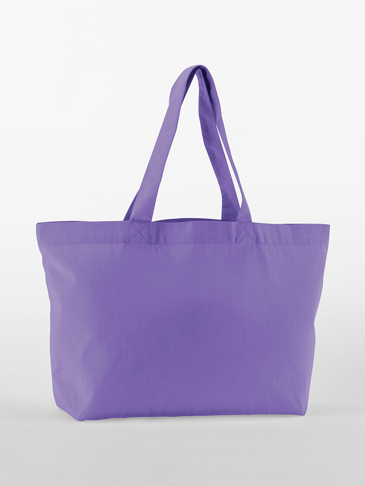 EarthAware® Organic Twill Shopper Herren Tasche / Rucksack – Westford Mill – Farbe Violett – individuell veredelbar