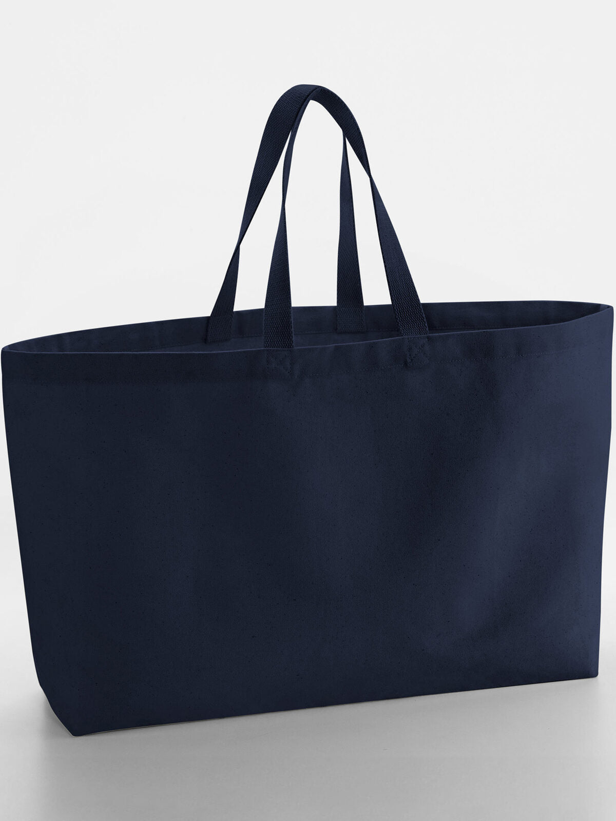 Oversized Canvas Tote Bag Herren Tasche / Rucksack – Westford Mill – Farbe french navy – individuell veredelbar