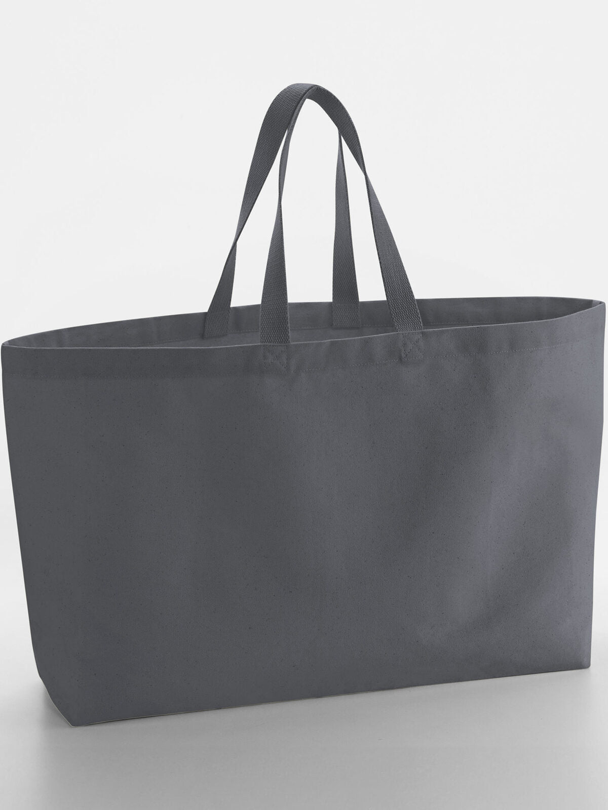 Oversized Canvas Tote Bag Herren Tasche / Rucksack – Westford Mill – Farbe graphite grey – individuell veredelbar