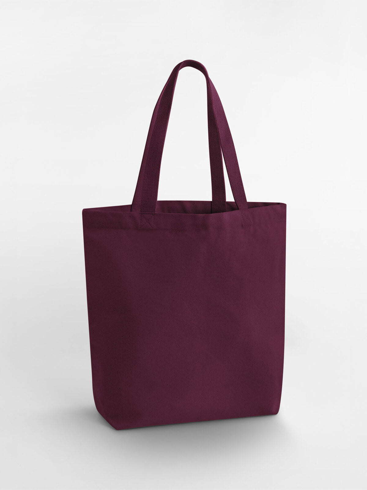 Heavyweight Canvas Tote bag Herren Tasche / Rucksack – Westford Mill – Farbe Burgundy – individuell veredelbar