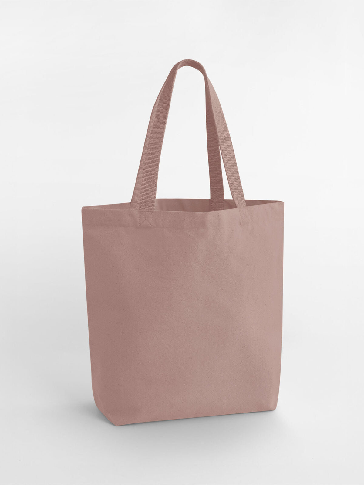Heavyweight Canvas Tote bag Herren Tasche / Rucksack – Westford Mill – Farbe rose – individuell veredelbar