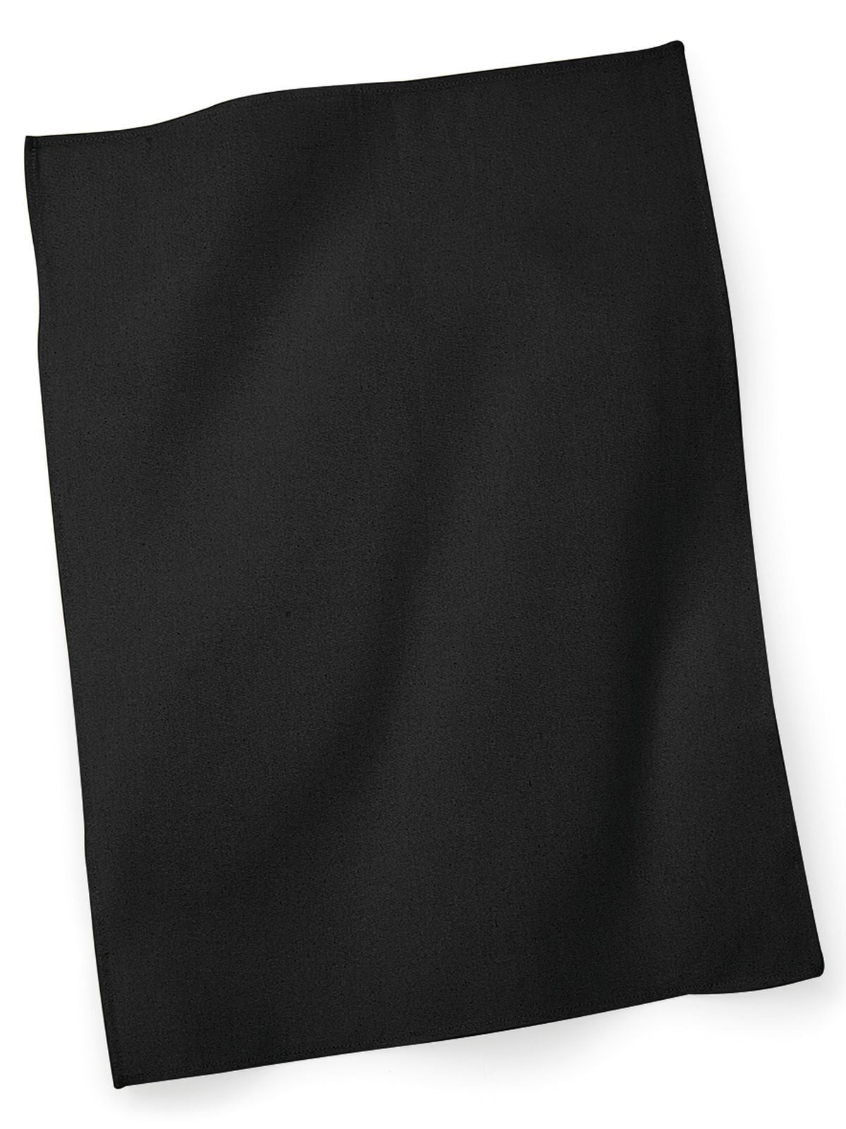 Tea Towel Herren Handtuch – Westford Mill – Farbe Schwarz – individuell veredelbar
