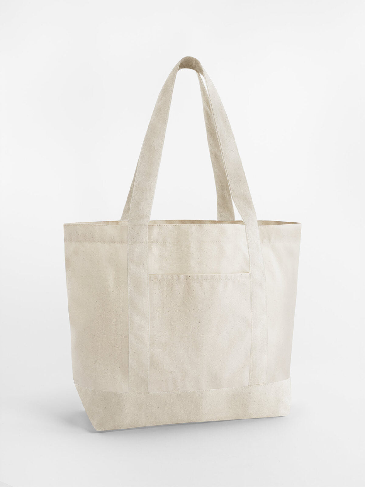 EarthAware Organic Varsity Shopper Damen Tasche / Rucksack – Westford Mill – Farbe Natur – individuell veredelbar