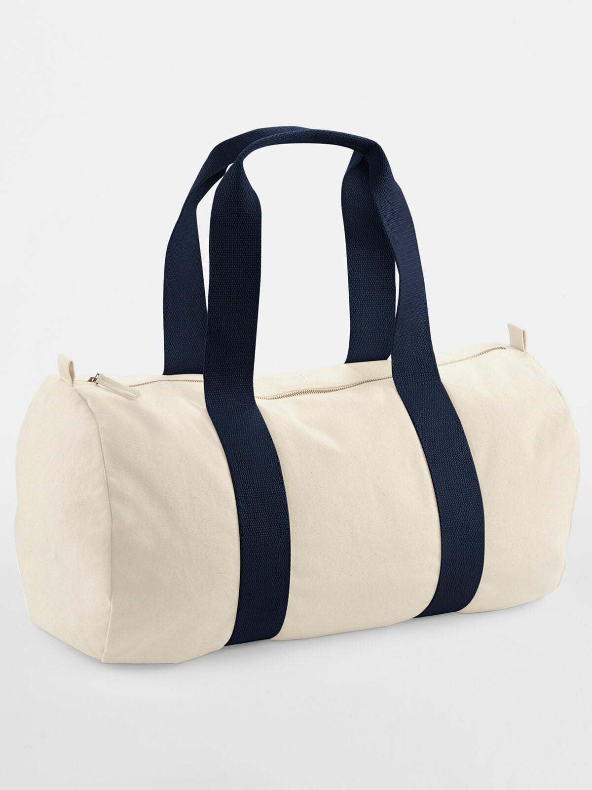 EarthAware Organic Barrel Bag Herren Tasche / Rucksack – Westford Mill – Farbe natural/french navy – individuell veredelbar