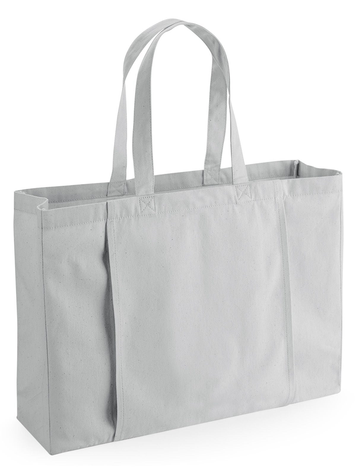 EarthAware® Organic Yoga Tote Tasche / Rucksack – Westford Mill – Farbe Hellgrau – individuell veredelbar