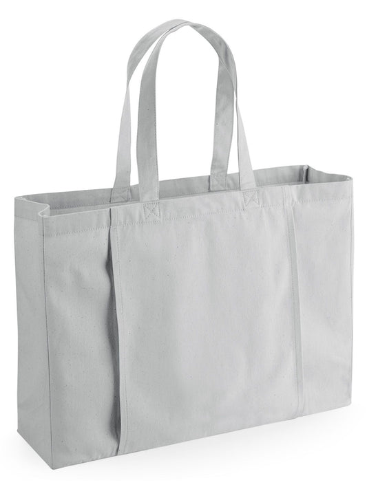 EarthAware® Organic Yoga Tote Tasche / Rucksack – Westford Mill – Farbe Hellgrau – individuell veredelbar