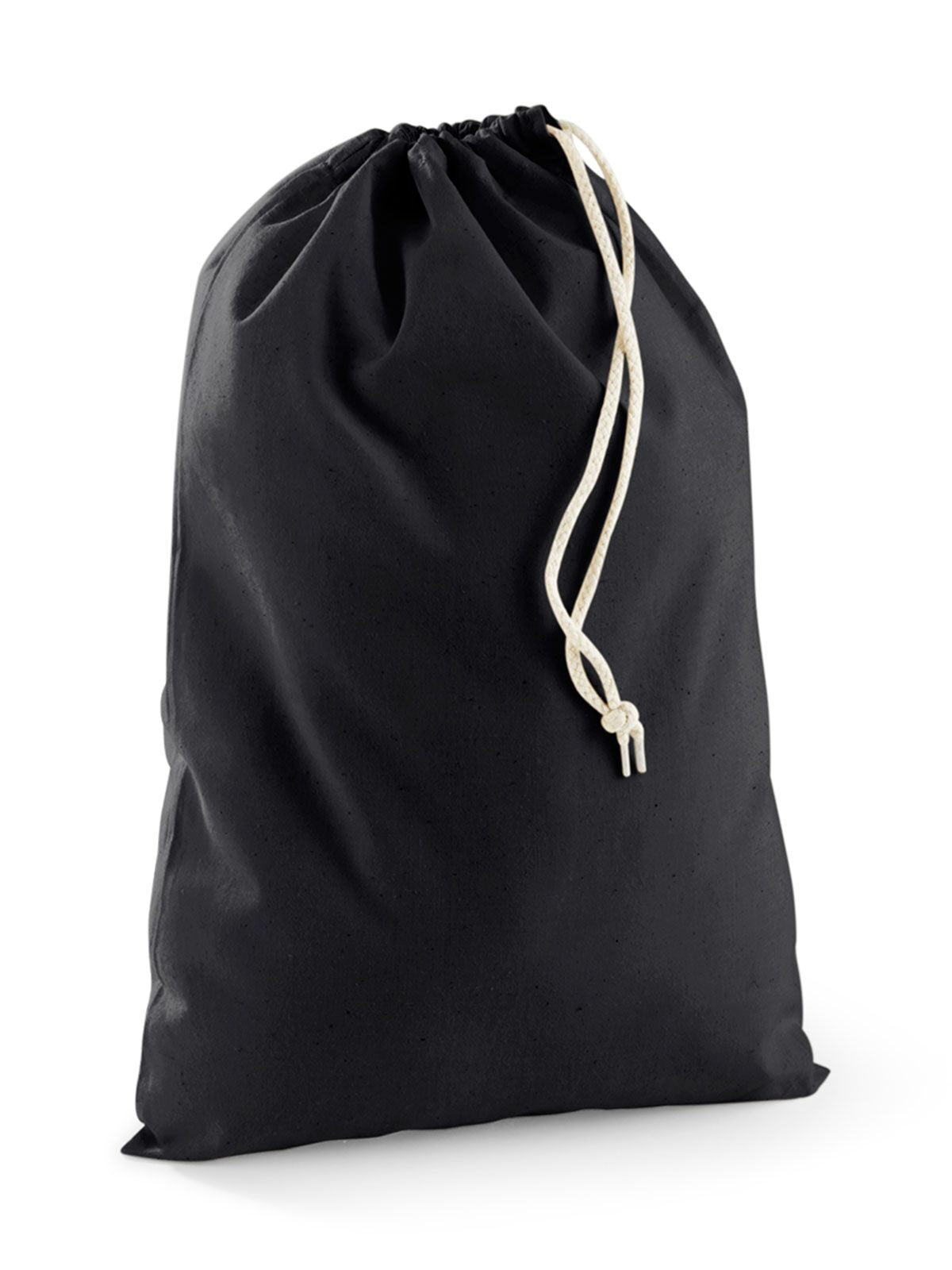 Recycled Cotton Stuff Bag S Herren Tasche / Rucksack – Westford Mill – Farbe Schwarz – individuell veredelbar