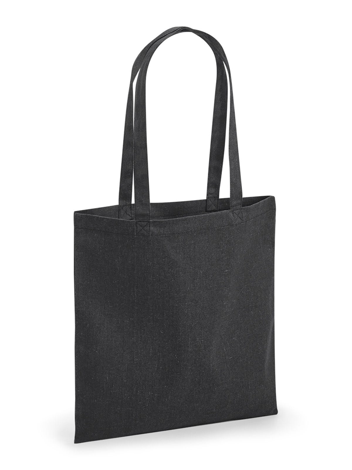 Revive Recycled Tote Herren Tasche / Rucksack – Westford Mill – Farbe Schwarz – individuell veredelbar