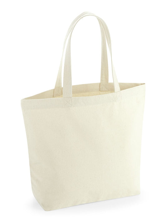 Revive Recycled Maxi Tote Tasche / Rucksack – Westford Mill – Farbe Natur – individuell veredelbar