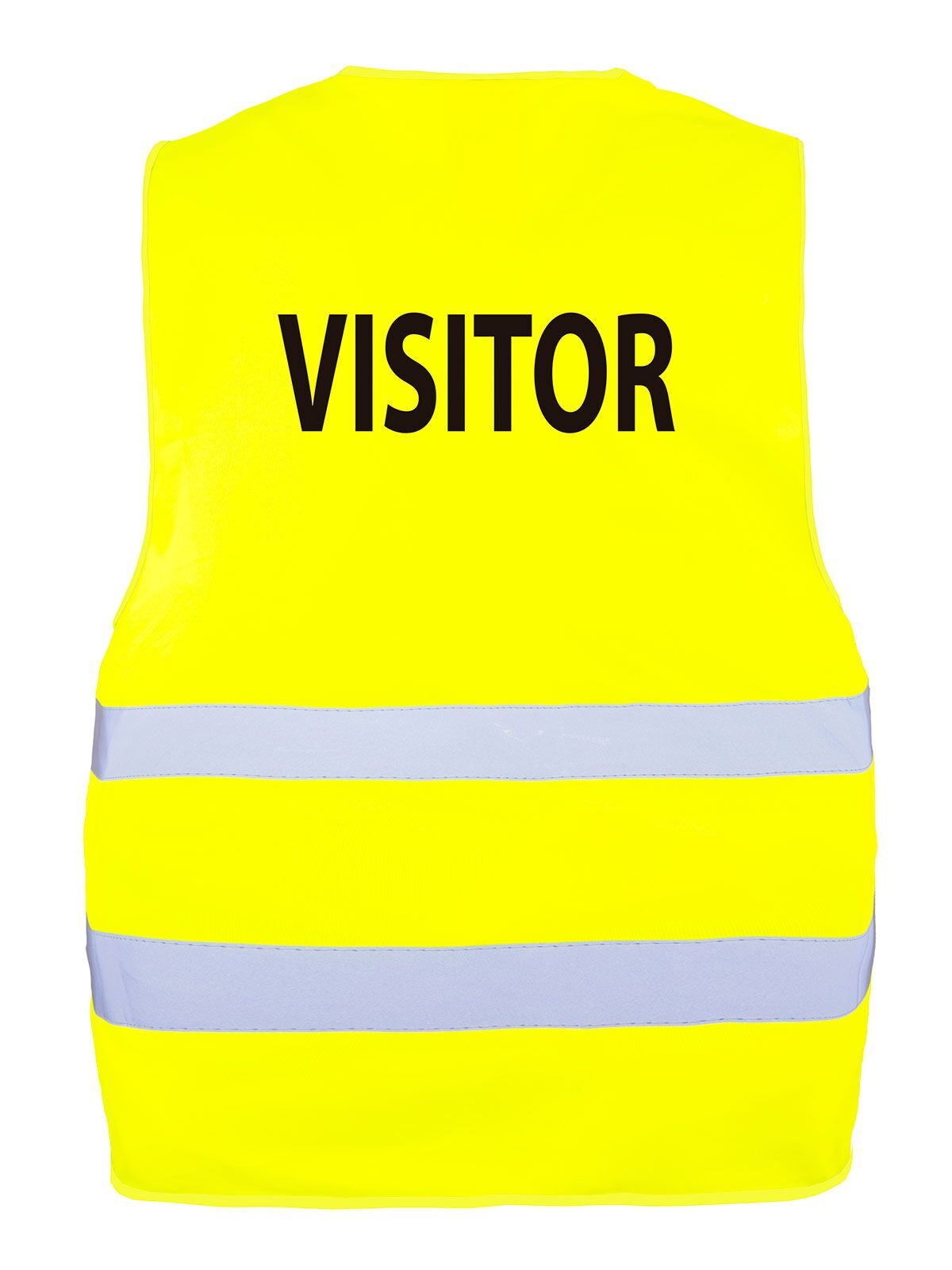 Herren Warnweste / Sicherheitsweste – Korntex – Farbe Gelb – individuell veredelbar
