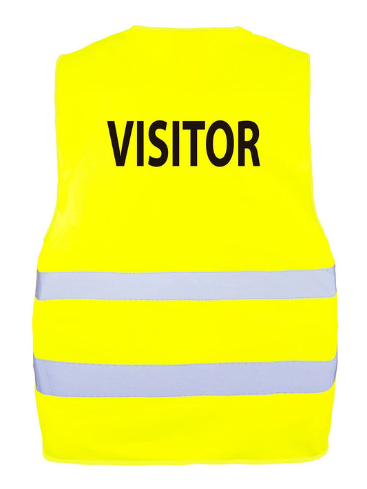Herren Warnweste / Sicherheitsweste – Korntex – Farbe Gelb – individuell veredelbar